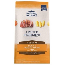 Natural Balance L.I.D.無穀系 - 鴨肉薯仔成犬糧 22lb